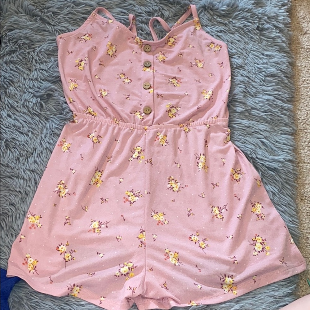 Iris Floral romper